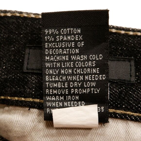 Mossimo Skinny Ankle Jeans Size 6 Womens Black Denim Stretch Measures 31 x 25 - Picture 11 of 12